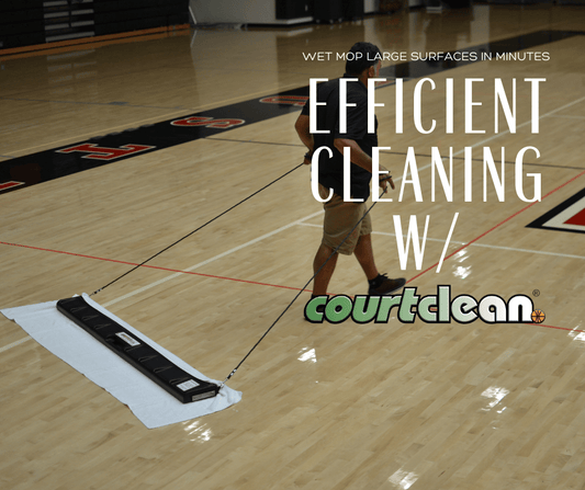 Wet Mop Large Surfaces in Minutes: Efficient Cleaning with Courtclean