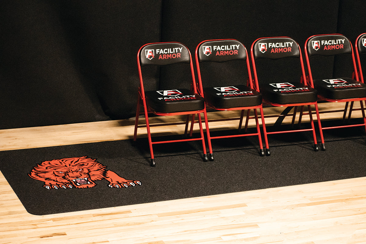 Courtside Gym Floor Runners: Set of 2 - Custom Logo available