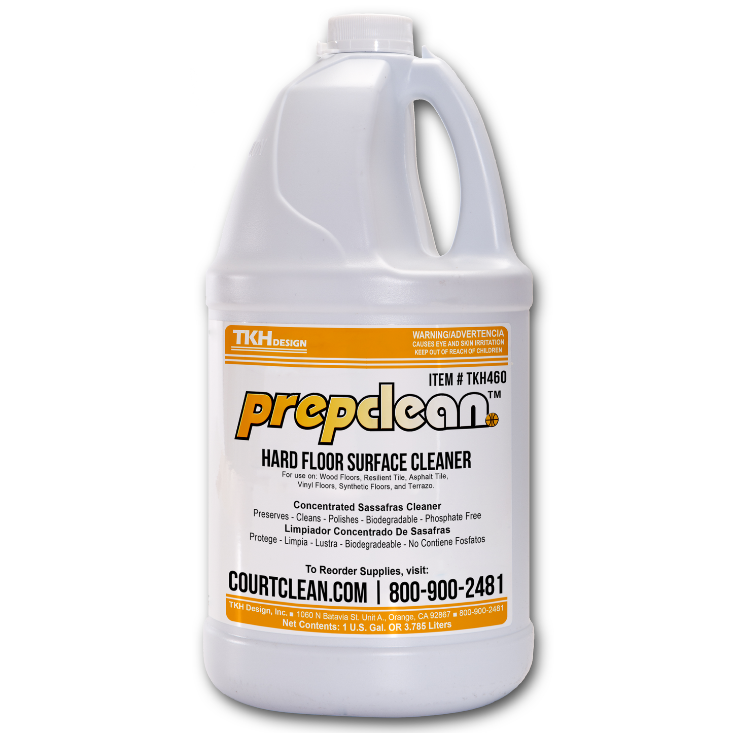 Prepclean | Concentrated Hard Floor Surface Cleaner - Courtclean-temporary