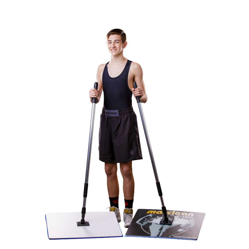 Custom Matclean Pro Wrestling Mops (Qty. 2) Courtclean